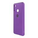 FDA MOTO E13 SILIC.OR LILA