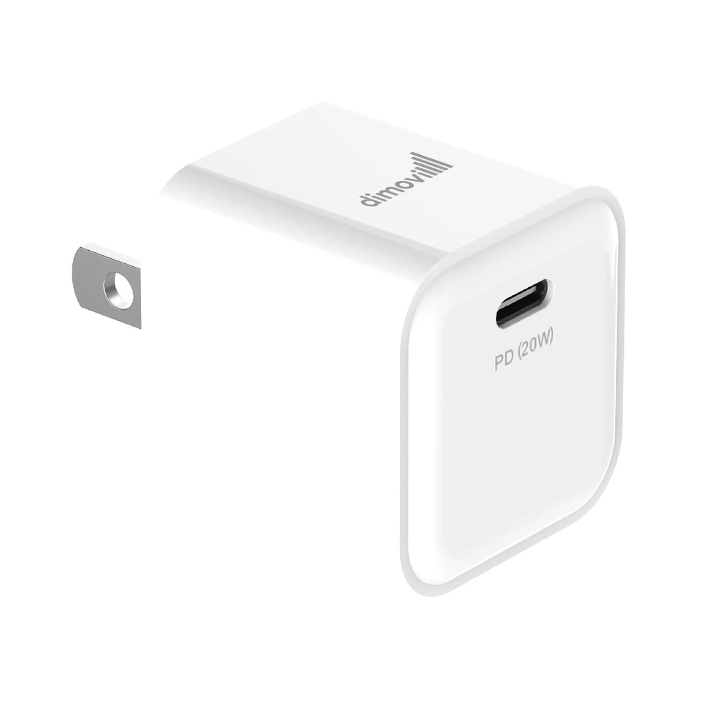 CARGADOR DE PARED DIMOVIL USB-C 20W