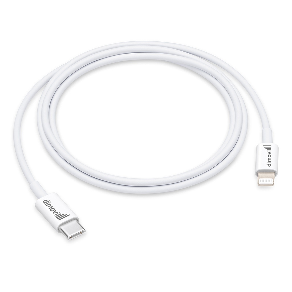 CABLE DIMOVIL LIGHTNING-USB C 18W 1.2M